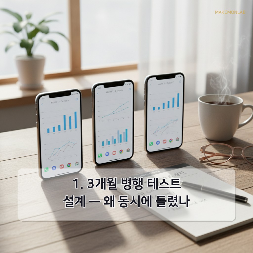 Claude vs ChatGPT vs Gemini - 1. 3개월 병행 테스트 설계 — 왜 동시에 돌렸나
