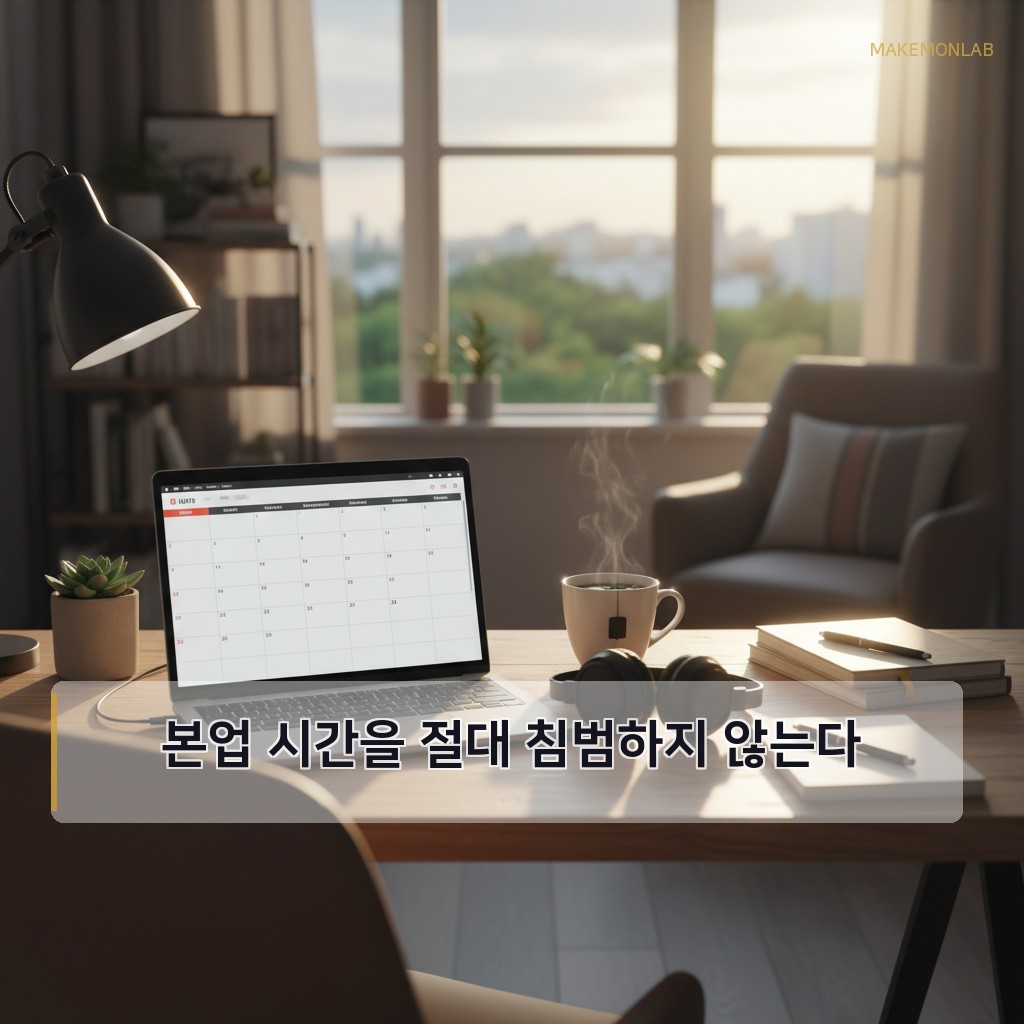 부업으로 월 300만 원 버는 사람들의 공통점 5가지 - 본업 시간을 절대 침범하지 않는다