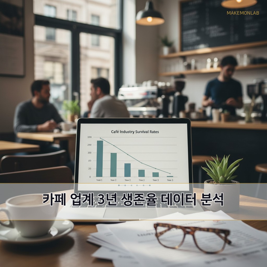 카페 창업, 현실적인 수익은 얼마일까? - 카페 업계 3년 생존율 데이터 분석