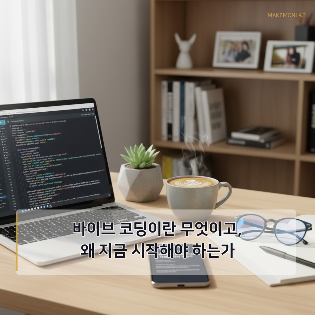 바이브 코딩 시작하기 - 바이브 코딩이란 무엇이고, 왜 지금 시작해야 하는가