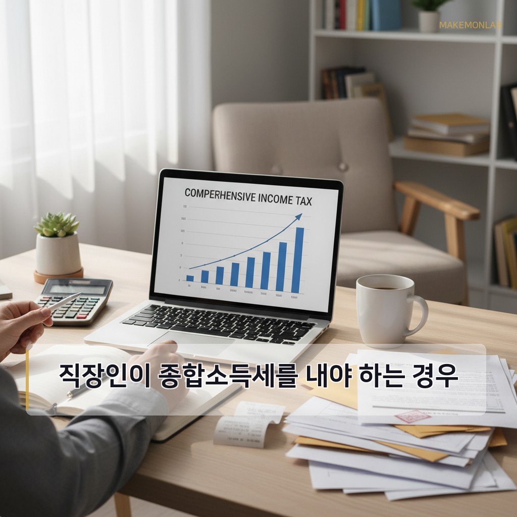 직장인 종합소득세 신고 가이드 - 직장인이 종합소득세를 내야 하는 경우
