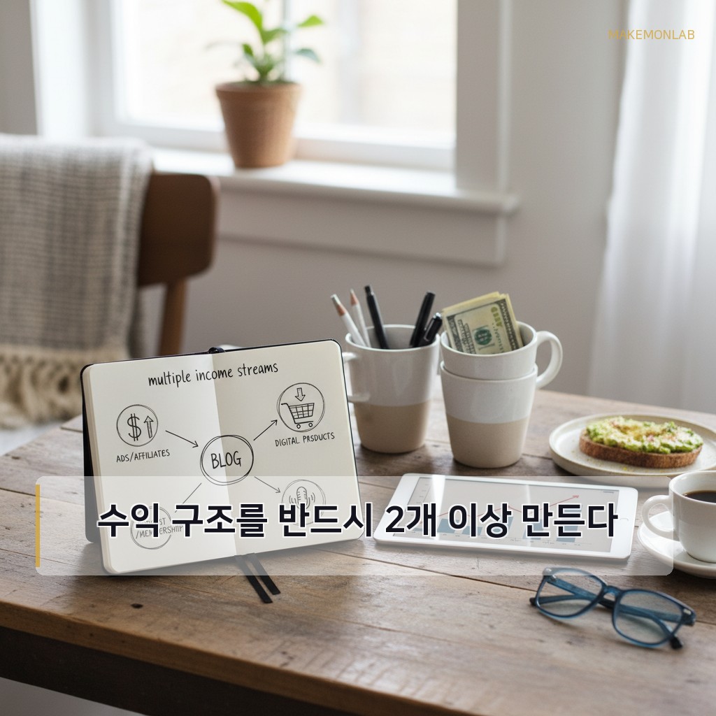 부업으로 월 300만 원 버는 사람들의 공통점 5가지 - 수익 구조를 반드시 2개 이상 만든다