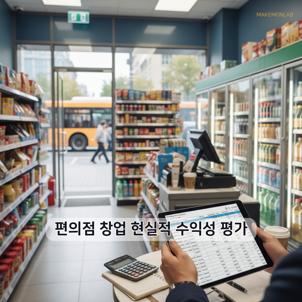 편의점 창업 1년 후기: 실제 매출과 순이익 공개 분석 - 편의점 창업 현실적 수익성 평가