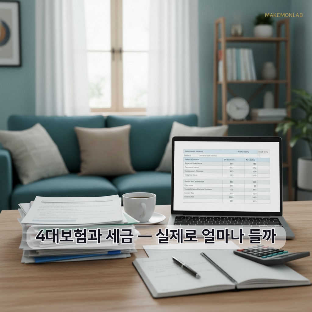 매장 직원 관리의 기술 - 4대보험과 세금 — 실제로 얼마나 들까