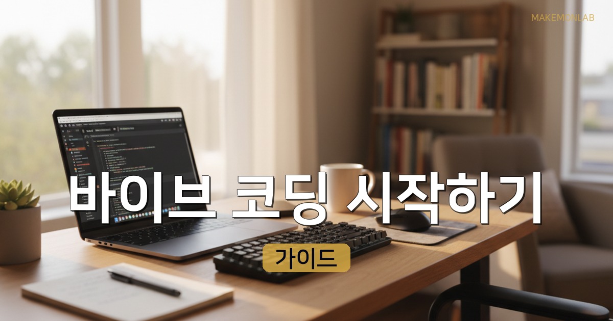바이브 코딩 시작하기 — Cursor + Claude로 첫 도구 만드는 30분 가이드