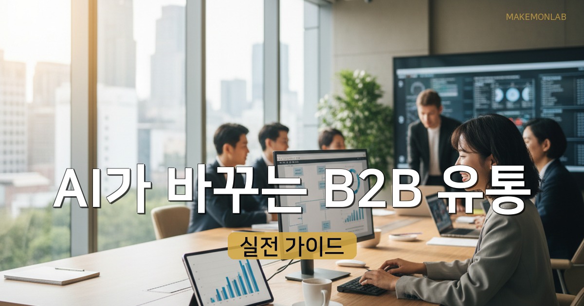 AI가 바꾸는 B2B 유통 — 백화점 MD 업무 자동화 현실