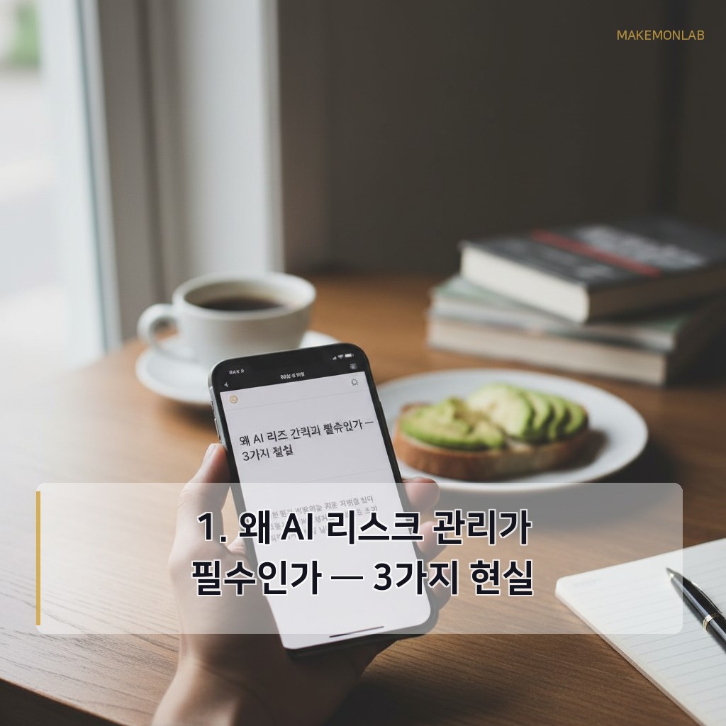 AI로 이커머스 리스크 관리 - 1. 왜 AI 리스크 관리가 필수인가 — 3가지 현실