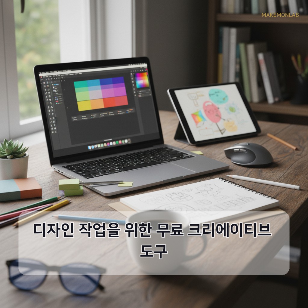 소자본 창업에 필수인 무료 도구 모음 - 디자인 작업을 위한 무료 크리에이티브 도구
