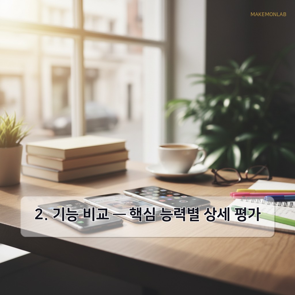 Claude vs ChatGPT vs Gemini - 2. 기능 비교 — 핵심 능력별 상세 평가