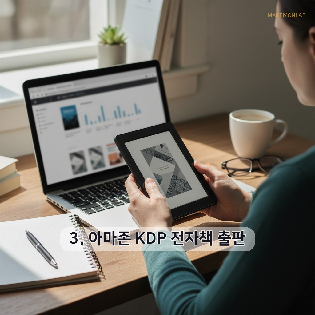 해외에서 돈 버는 디지털 노마드 부업 6가지 - 3. 아마존 KDP 전자책 출판
