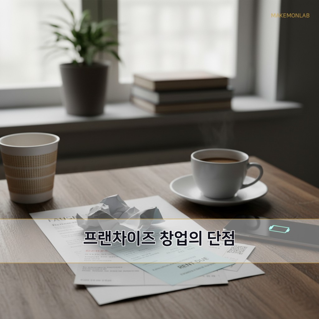 프랜차이즈 창업 vs 독립 창업, 어떤 게 나을까? - 프랜차이즈 창업의 단점