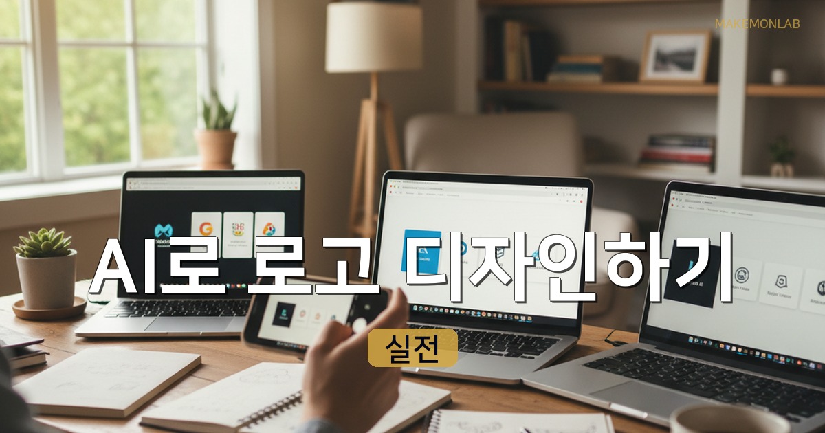 AI로 로고 디자인하기 — Midjourney vs DALL-E vs Looka 실전 비교