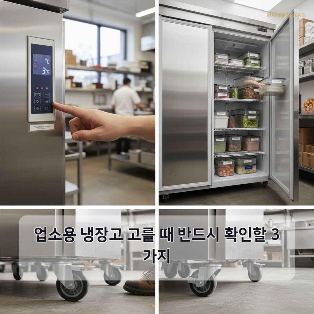 업소용 냉장고 추천 TOP 5 - 업소용 냉장고 고를 때 반드시 확인할 3가지