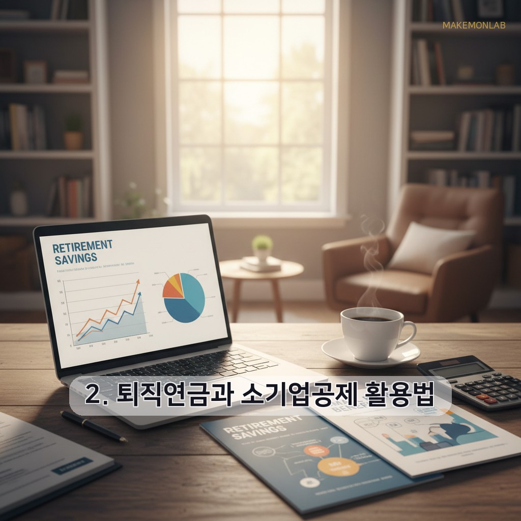 사업자라면 꼭 알아야 할 절세 방법 5가지 - 2. 퇴직연금과 소기업공제 활용법