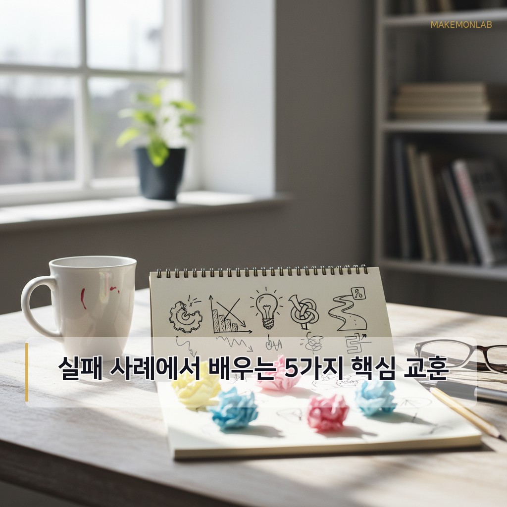 폐업률 70%의 현실 - 실패 사례에서 배우는 5가지 핵심 교훈