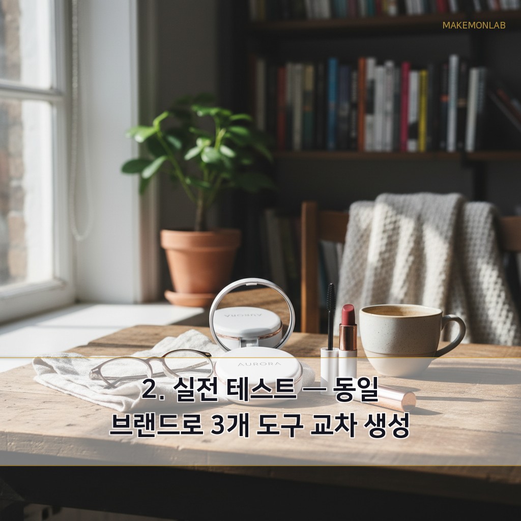 AI로 로고 디자인하기 - 2. 실전 테스트 — 동일 브랜드로 3개 도구 교차 생성
