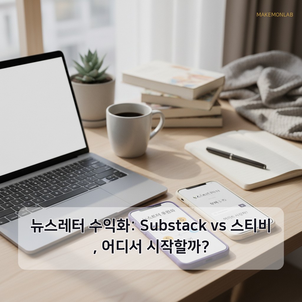 2026년 1인 미디어 수익화 트렌드 - 뉴스레터 수익화: Substack vs 스티비, 어디서 시작할까?