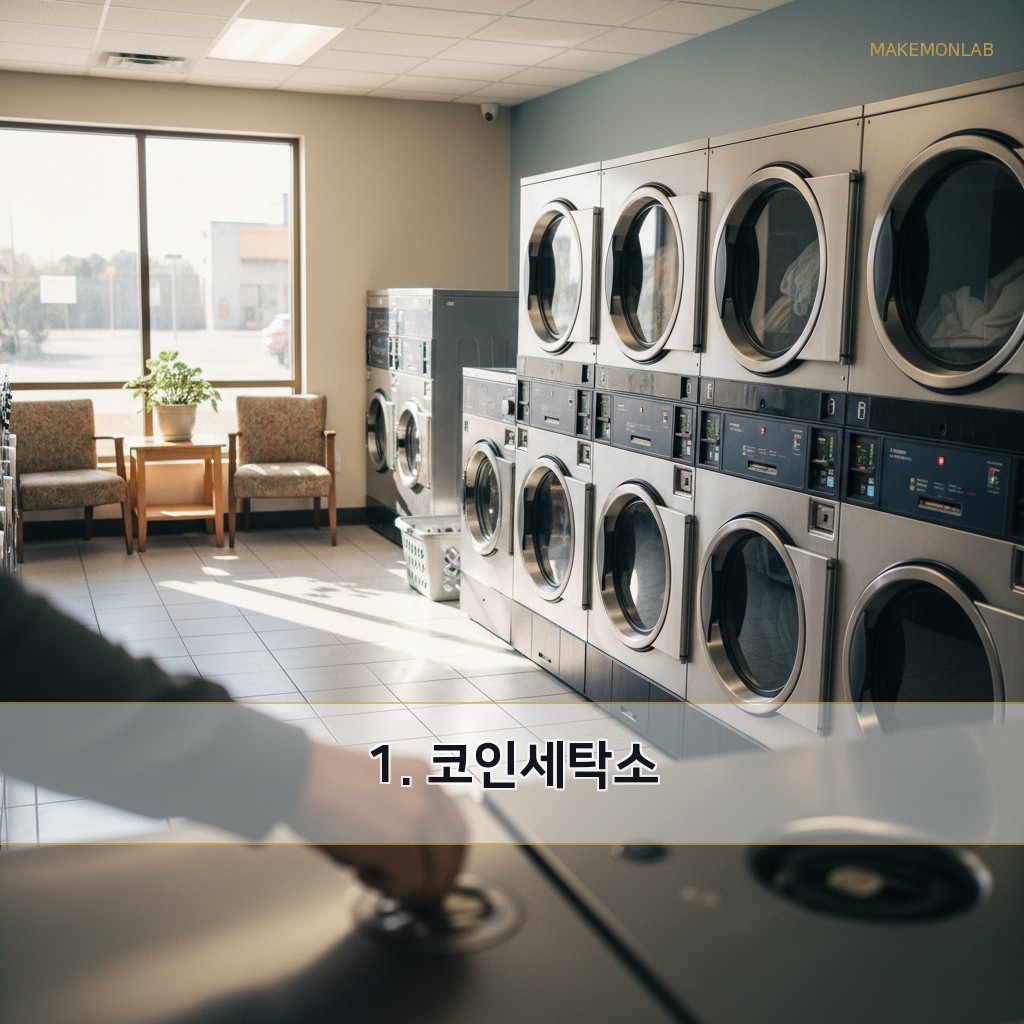 무인매장 창업 수익성 분석 - 1. 코인세탁소