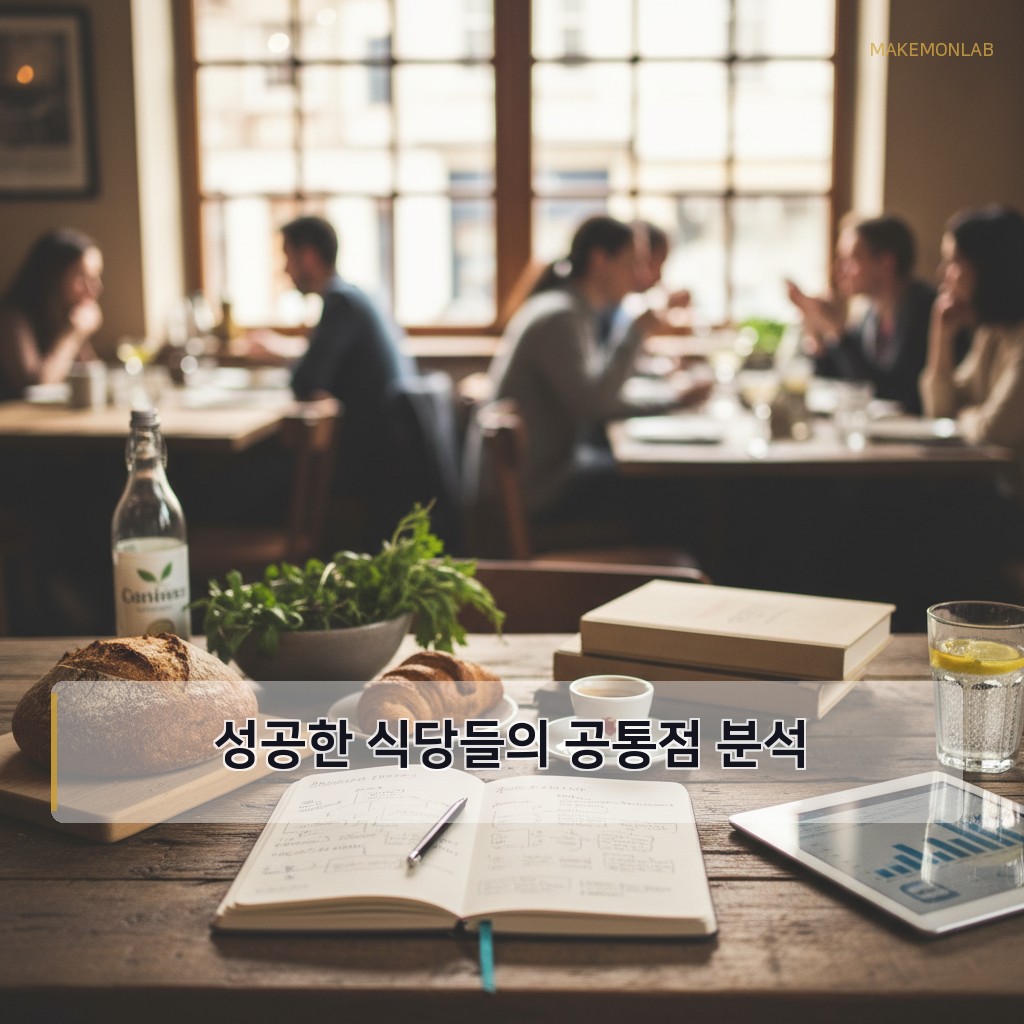 폐업률 70%의 현실 - 성공한 식당들의 공통점 분석
