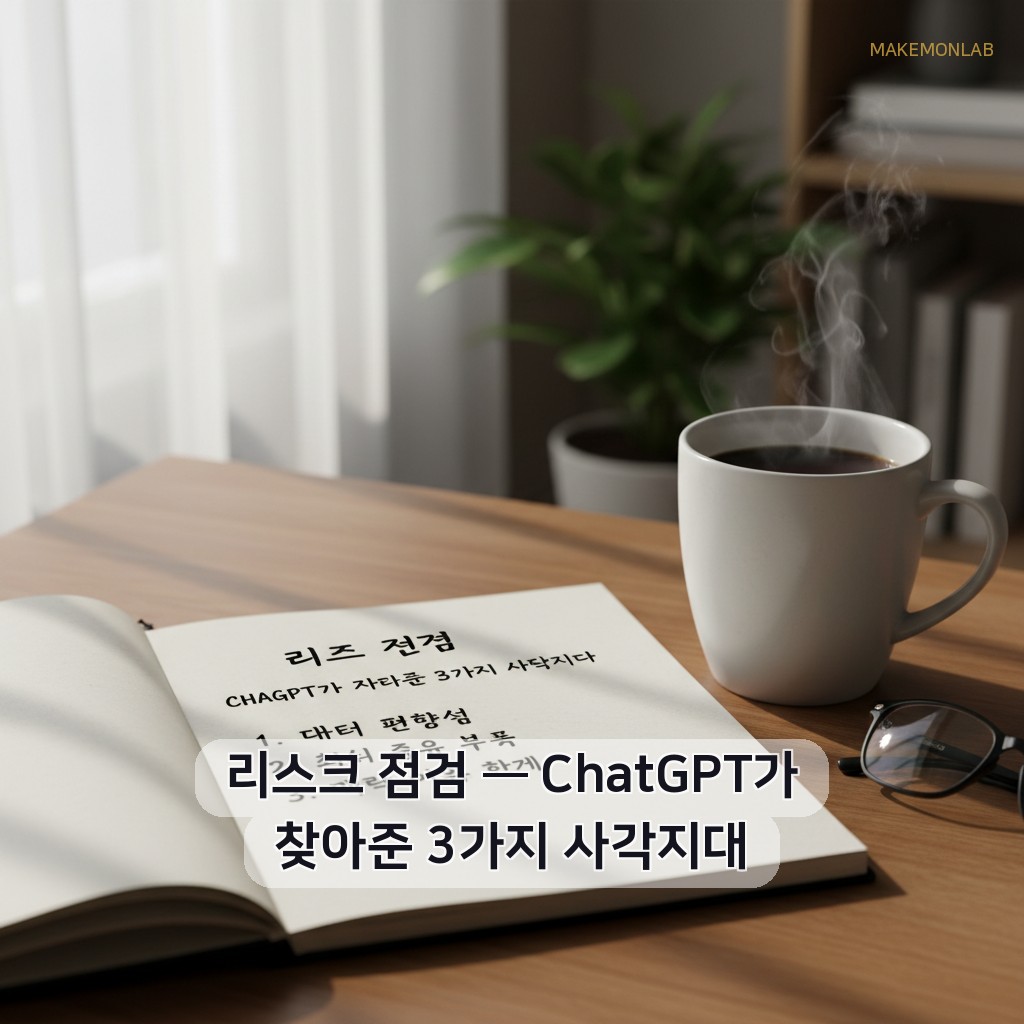 ChatGPT로 재테크 포트폴리오 점검하기 - 리스크 점검 — ChatGPT가 찾아준 3가지 사각지대