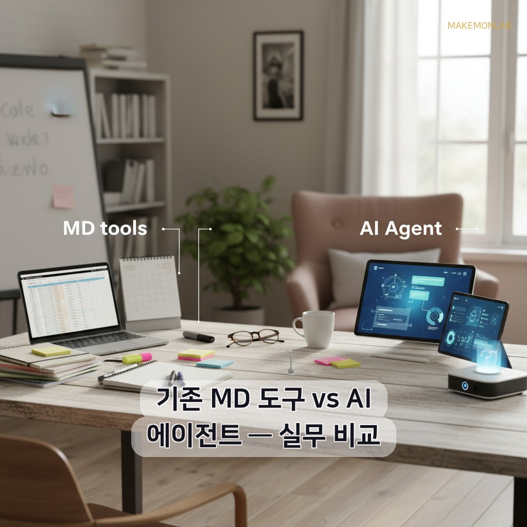 AI가 바꾸는 B2B 유통 - 기존 MD 도구 vs AI 에이전트 — 실무 비교
