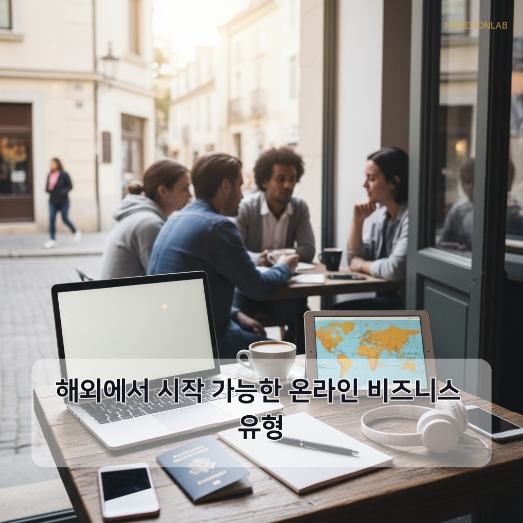 해외에서 시작하는 온라인 비즈니스 가이드 - 해외에서 시작 가능한 온라인 비즈니스 유형