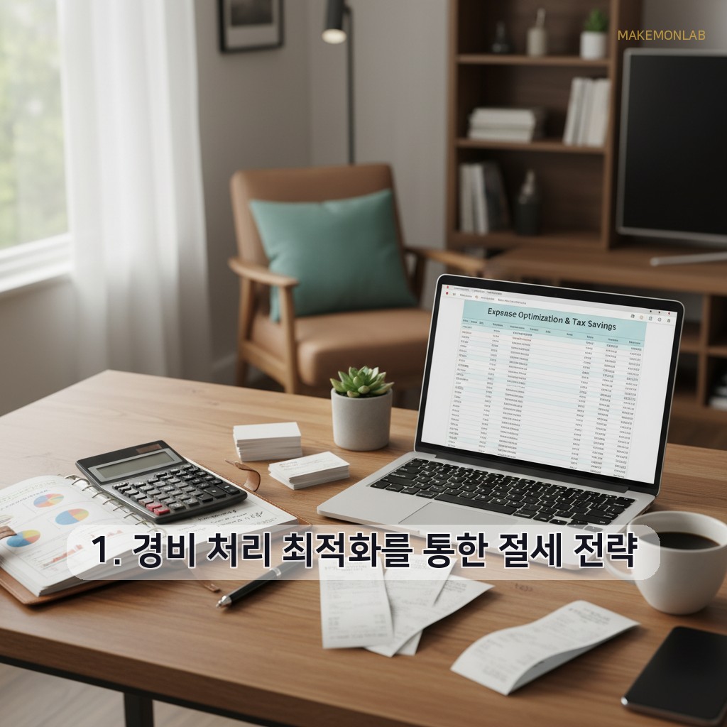 사업자라면 꼭 알아야 할 절세 방법 5가지 - 1. 경비 처리 최적화를 통한 절세 전략