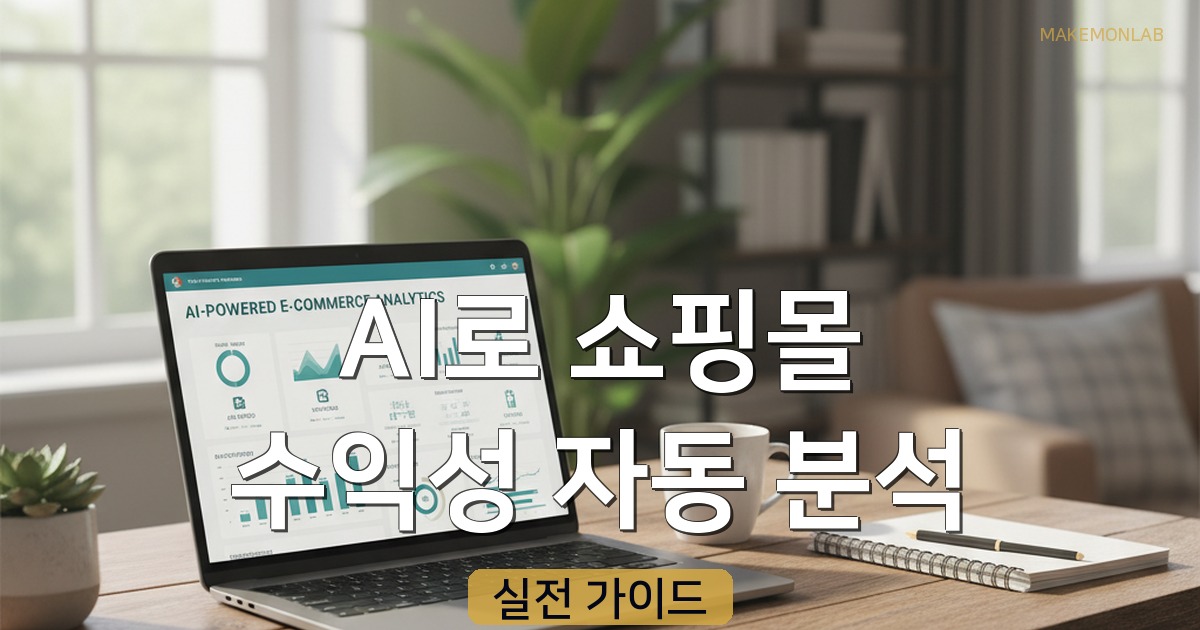 AI로 쇼핑몰 수익성 자동 분석 — 광고비 · 재고 · 마진 대시보드 구축
