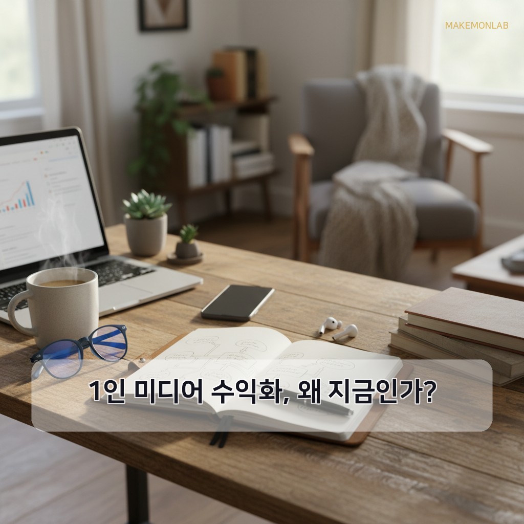 2026년 1인 미디어 수익화 트렌드 - 1인 미디어 수익화, 왜 지금인가?