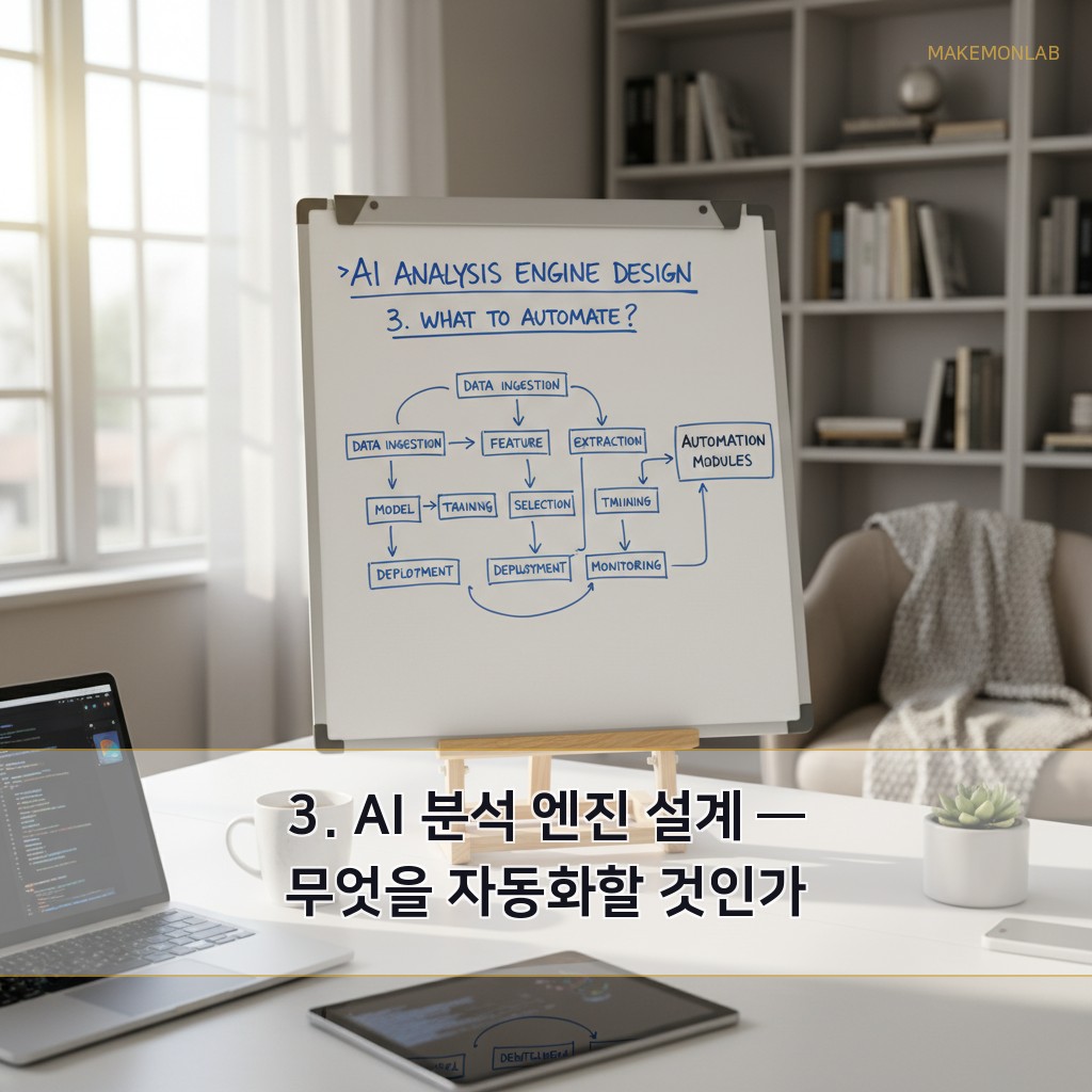 AI로 쇼핑몰 수익성 자동 분석 - 3. AI 분석 엔진 설계 — 무엇을 자동화할 것인가