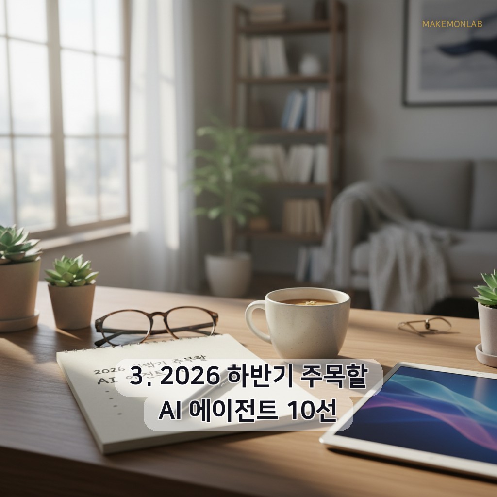 2026 하반기 주목할 AI 에이전트 10선 - 3. 2026 하반기 주목할 AI 에이전트 10선