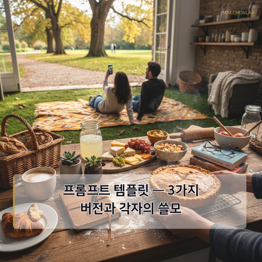 AI로 제품 상세페이지 20개 일괄 생성 - 프롬프트 템플릿 — 3가지 버전과 각자의 쓸모