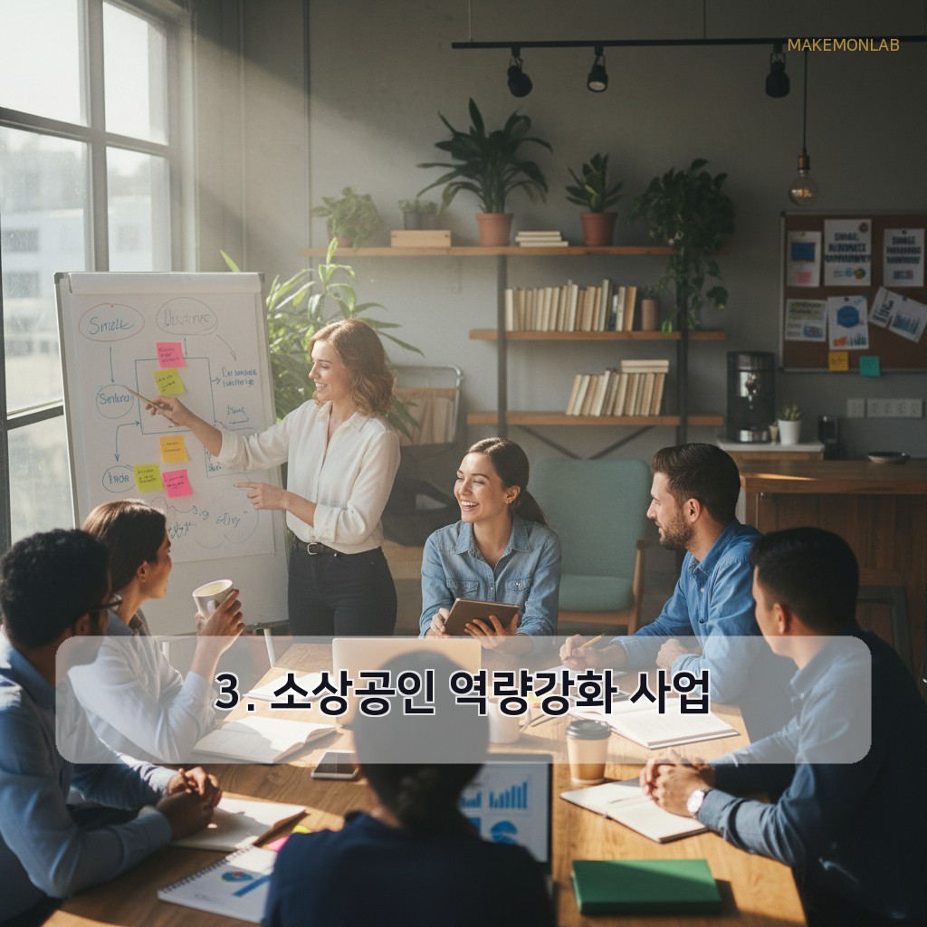 2026년 소상공인 정부지원금 총정리 - 3. 소상공인 역량강화 사업