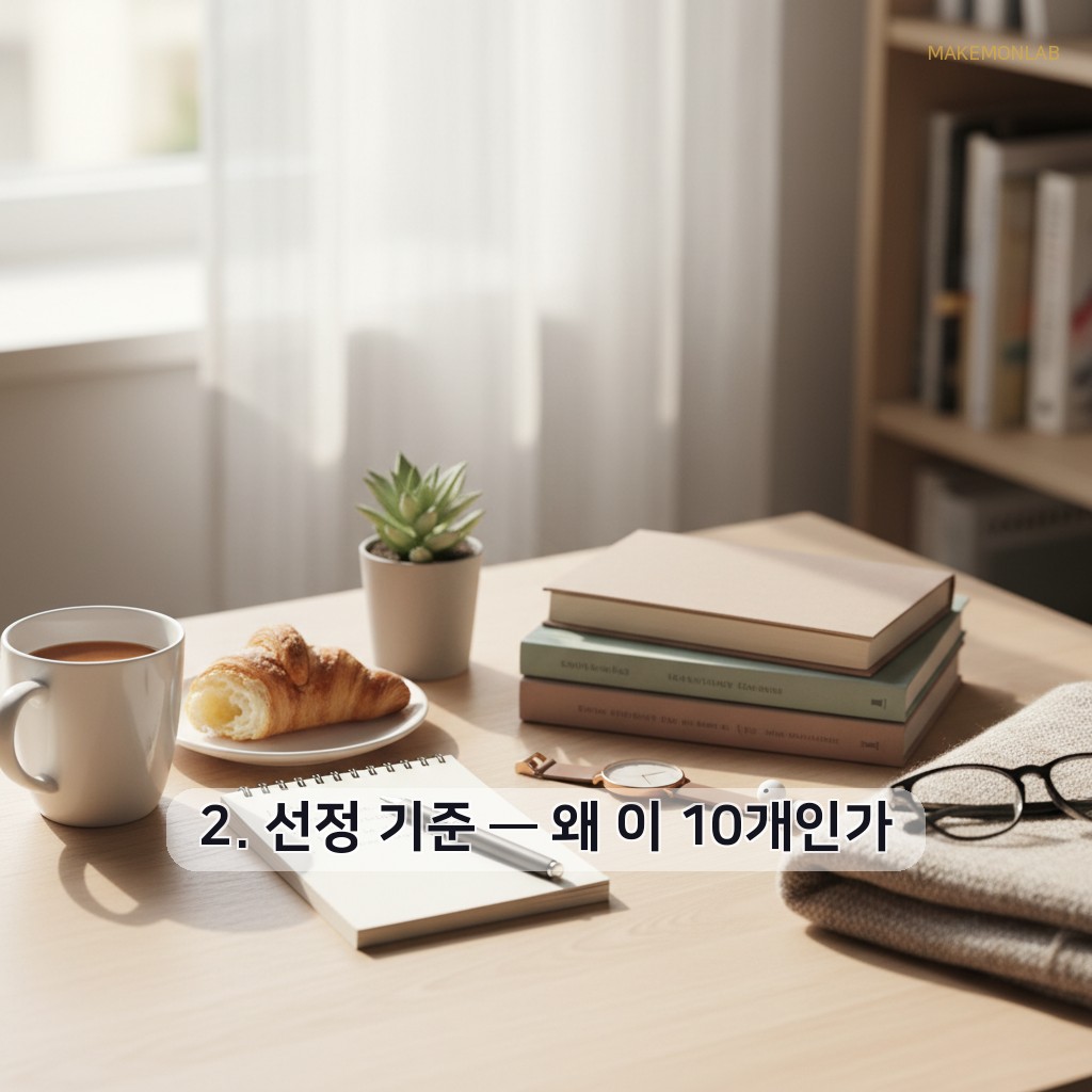 2026 하반기 주목할 AI 에이전트 10선 - 2. 선정 기준 — 왜 이 10개인가