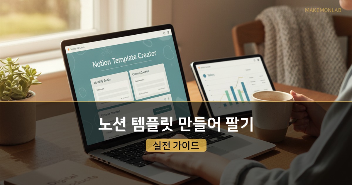 노션 템플릿 판매 완전 가이드 — 디지털 상품으로 패시브 인컴 만들기