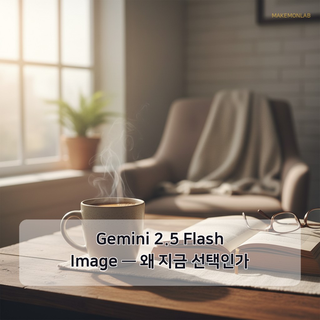 Gemini 2.5 Flash Image로 블로그 썸네일 자동화 - Gemini 2.5 Flash Image — 왜 지금 선택인가