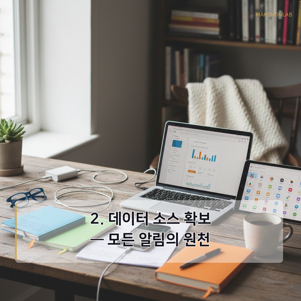 AI로 이커머스 리스크 관리 - 2. 데이터 소스 확보 — 모든 알림의 원천