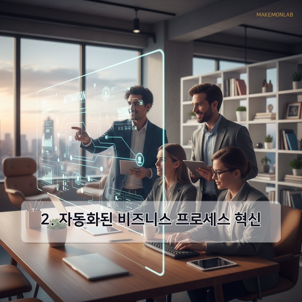 2026년 AI 기반 비즈니스 트렌드: 창업자 필수 체크 5가지 - 2. 자동화된 비즈니스 프로세스 혁신