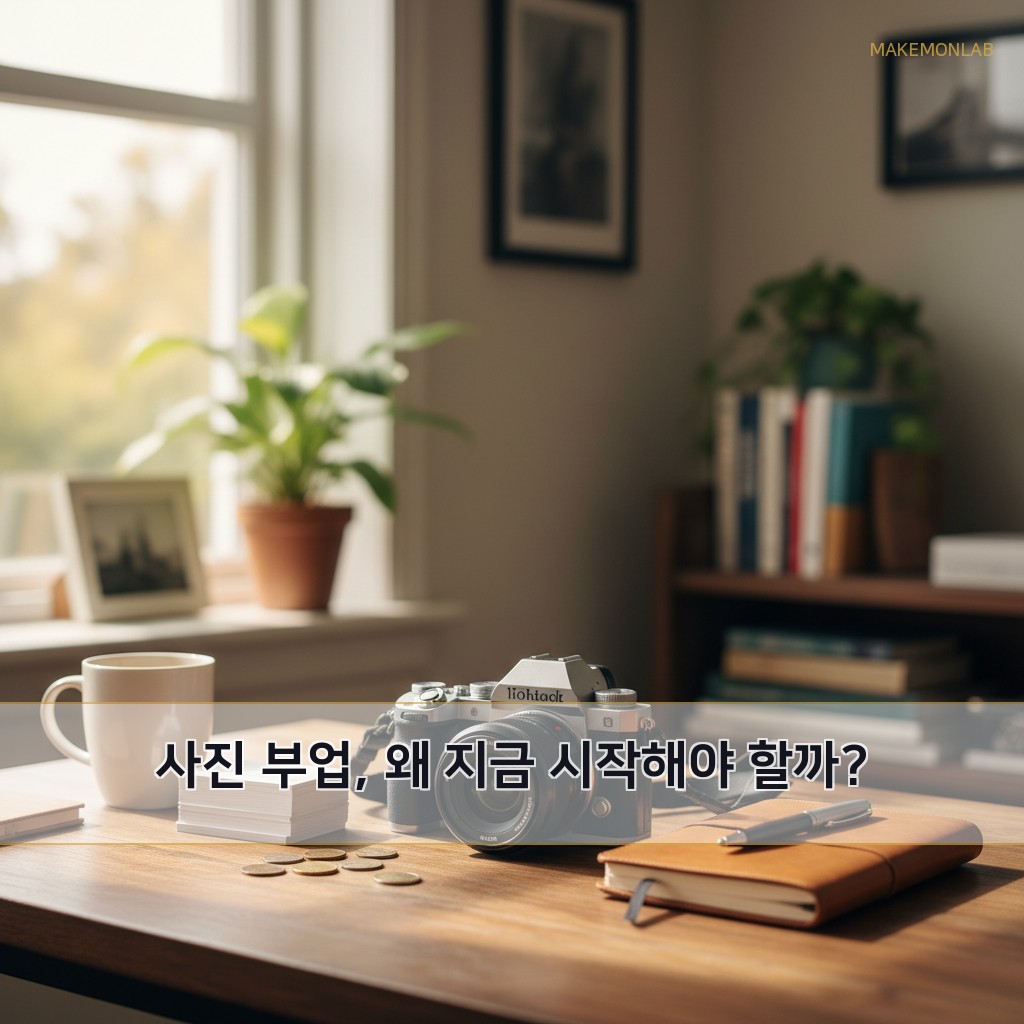 사진 찍어서 돈 버는 법 - 사진 부업, 왜 지금 시작해야 할까?