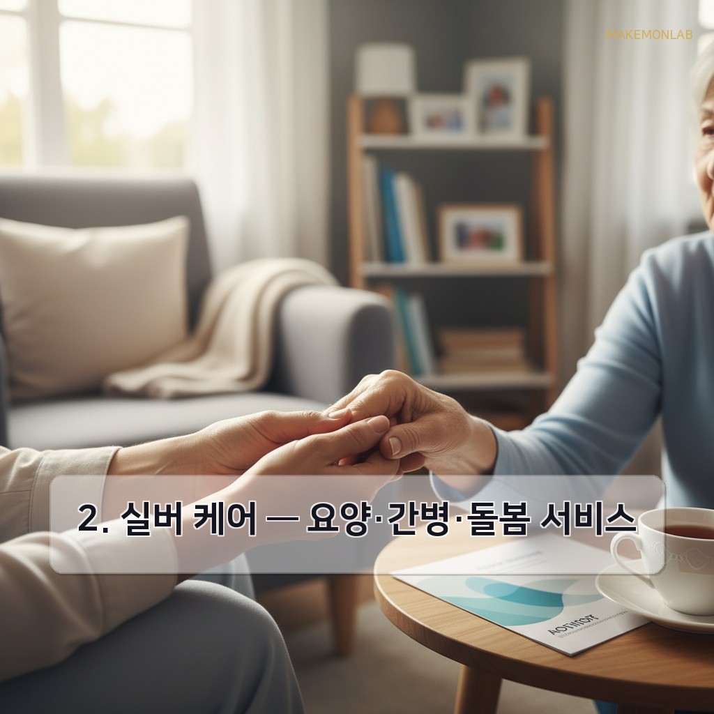 2026년 시니어 비즈니스 시장 분석 - 2. 실버 케어 — 요양·간병·돌봄 서비스