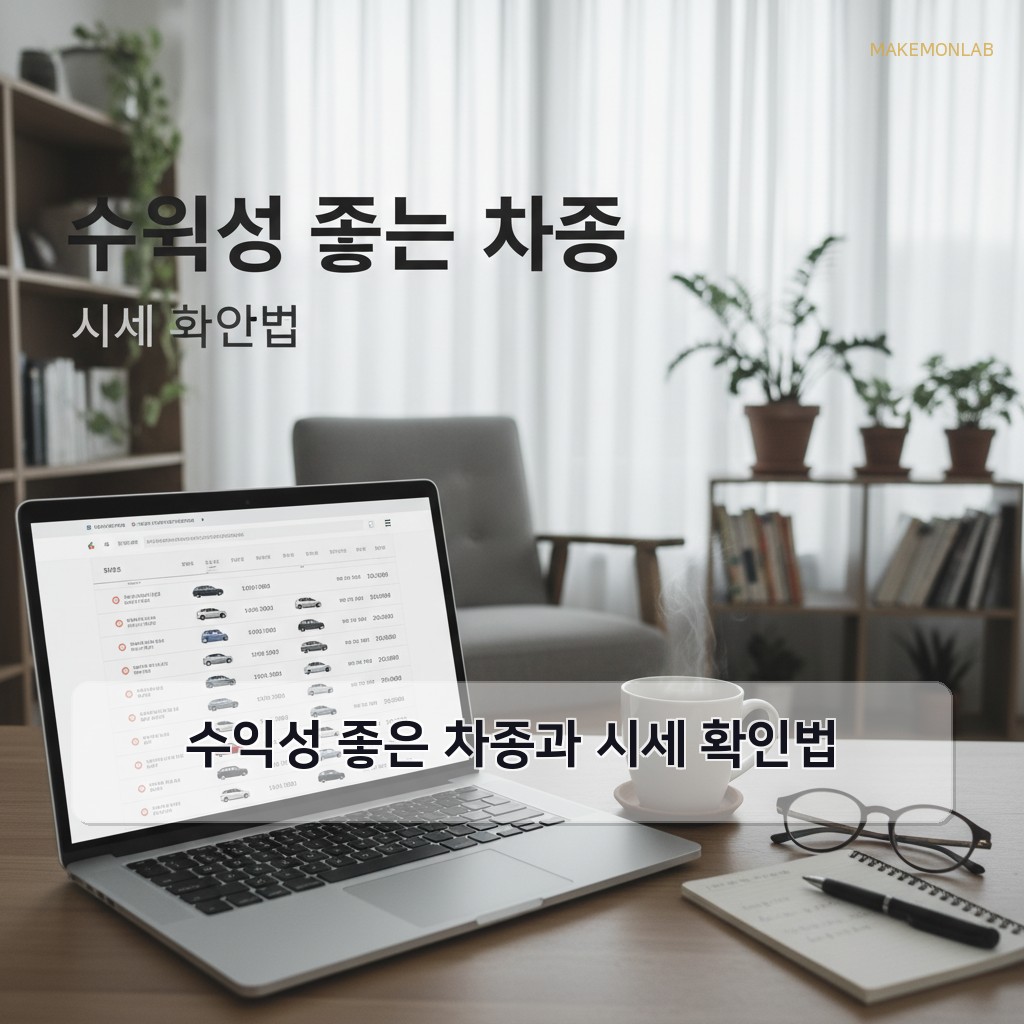 중고차 사고 팔아서 월 200만 원 버는 법 - 수익성 좋은 차종과 시세 확인법