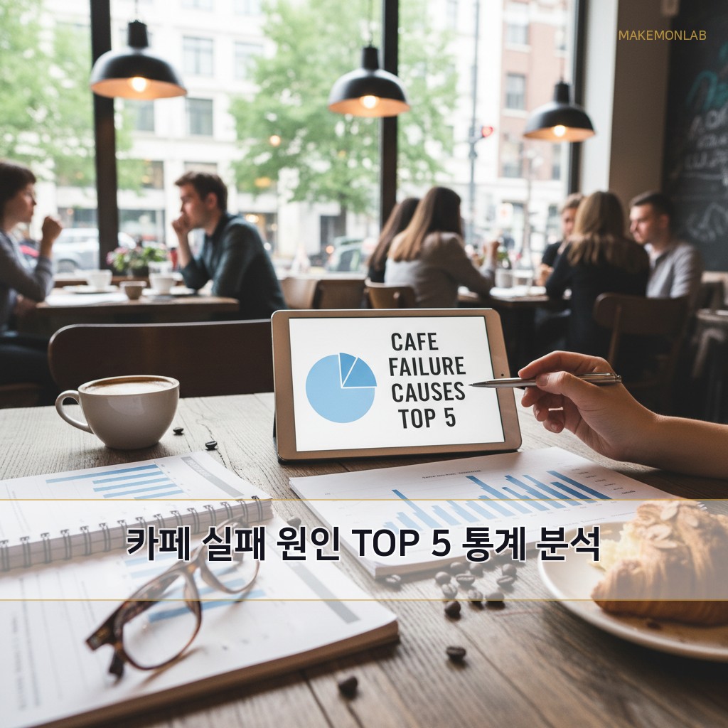 카페 창업, 현실적인 수익은 얼마일까? - 카페 실패 원인 TOP 5 통계 분석