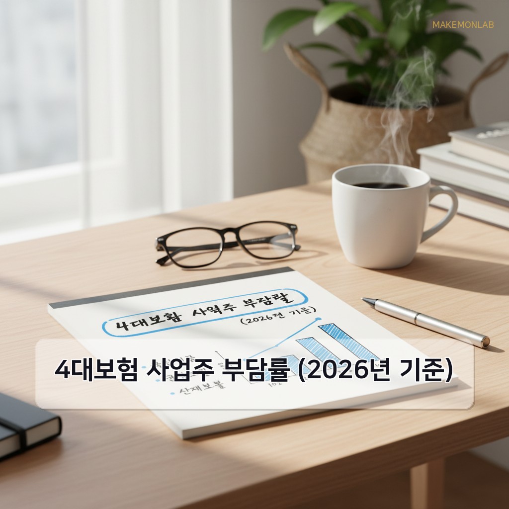 4대보험과 인건비의 진실 - 4대보험 사업주 부담률 (2026년 기준)