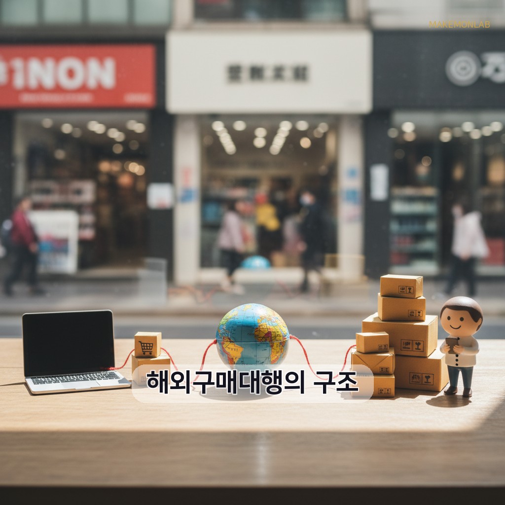 해외구매대행 부업 시작하기 - 해외구매대행의 구조