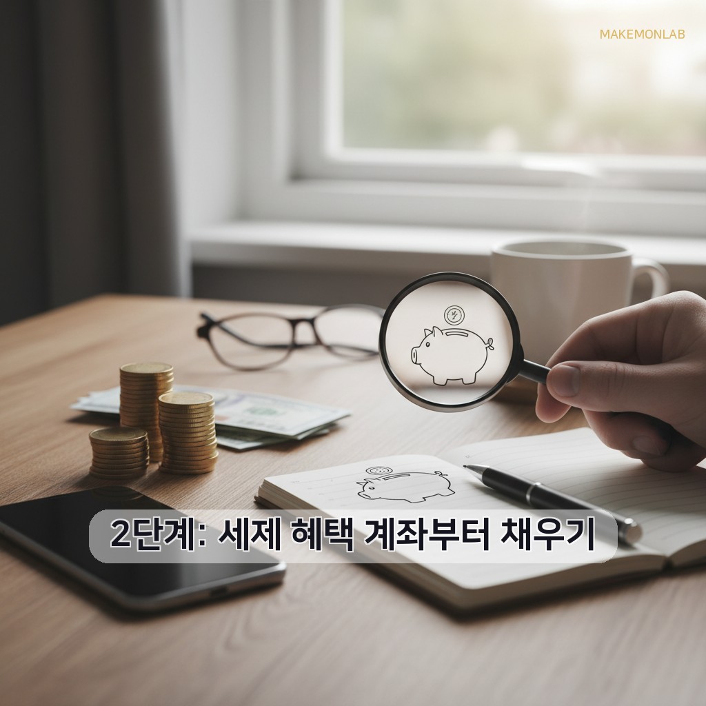 직장인 소액 투자 전략 - 2단계: 세제 혜택 계좌부터 채우기