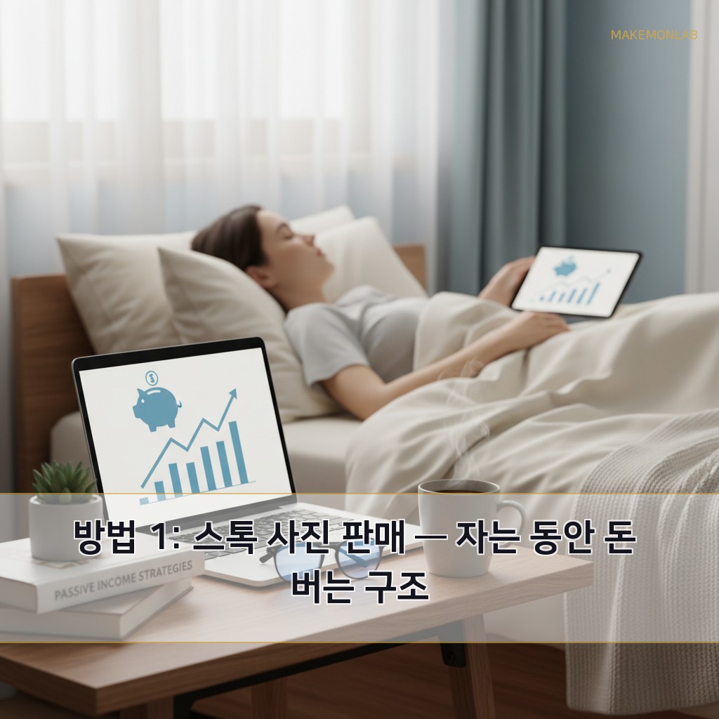 사진 찍어서 돈 버는 법 - 방법 1: 스톡 사진 판매 — 자는 동안 돈 버는 구조