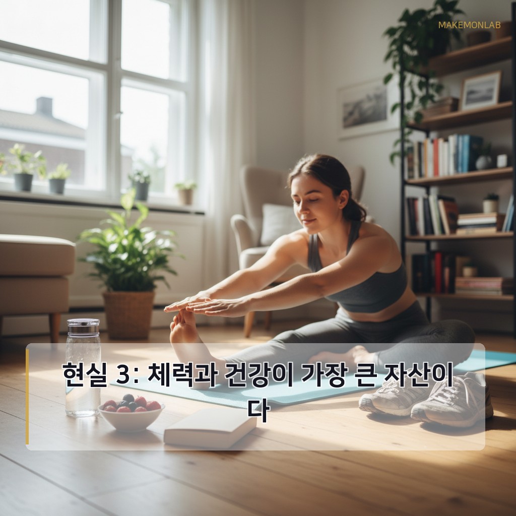 퇴직 후 창업, 성공하려면 꼭 알아야 할 5가지 현실 - 현실 3: 체력과 건강이 가장 큰 자산이다
