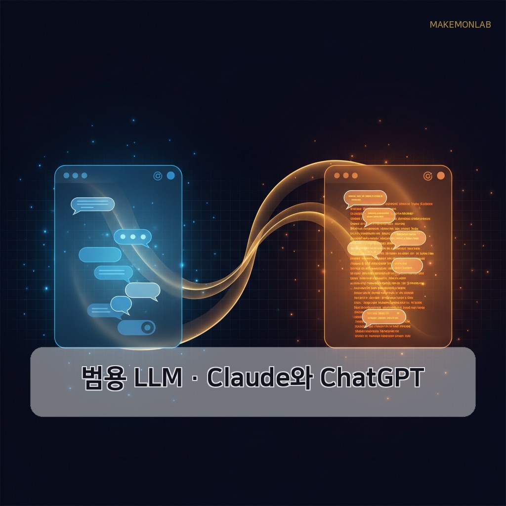 2026 한국 1인 사업자가 진짜 쓰는 AI 도구 Top 7 - 범용 LLM · Claude와 ChatGPT