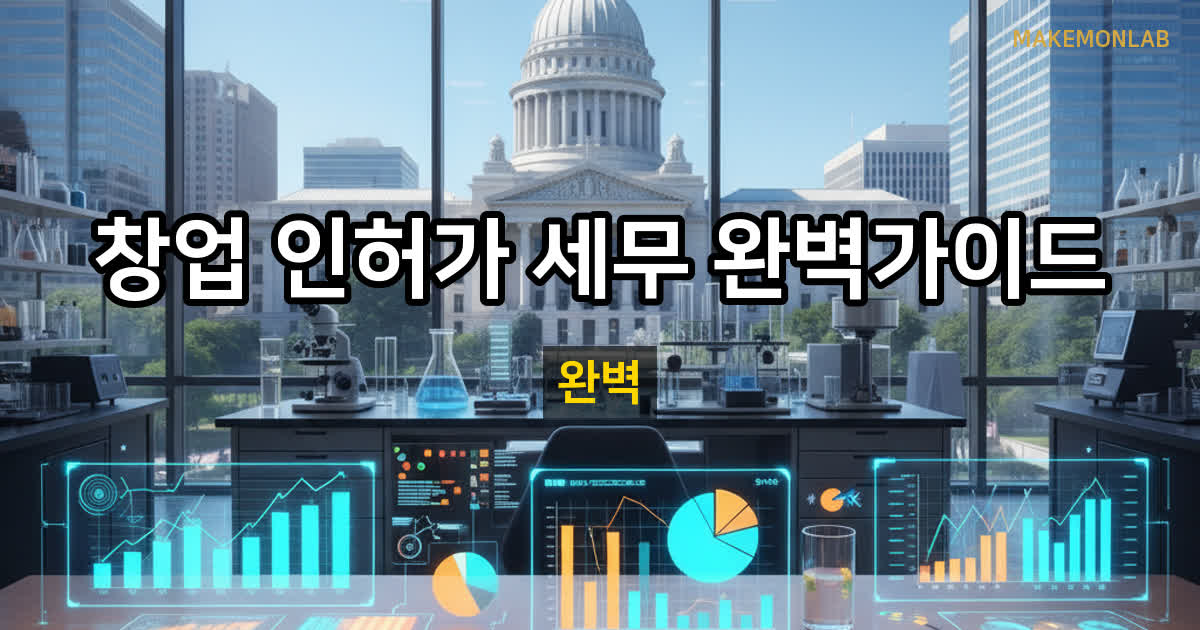 1인 창업 초기에 꼭 챙기는 인허가·세무 — 사업자등록부터 첫 신고까지