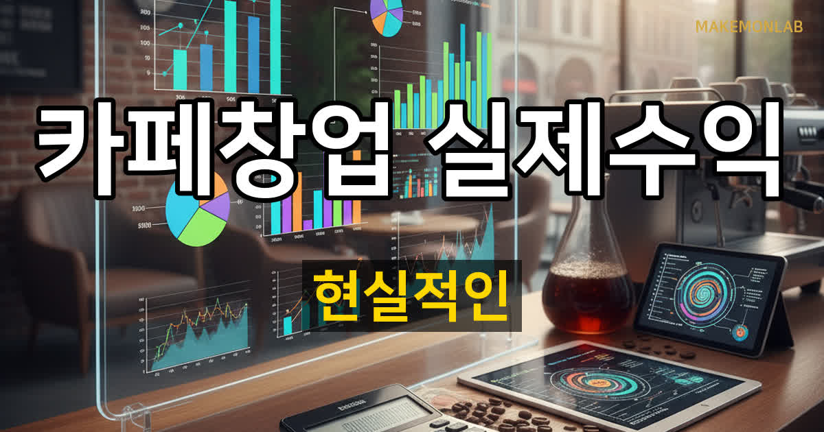카페 창업, 현실적인 수익은 얼마일까? — 실제 사례 분석